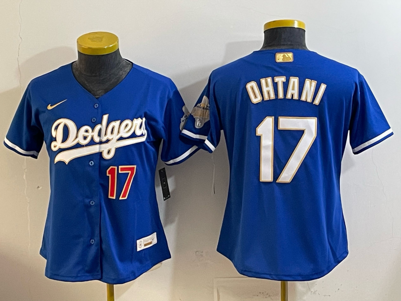 Youth Los Angeles Dodgers #17 Ohtani blue Game 2026 Nike MLB Jersey 0414007